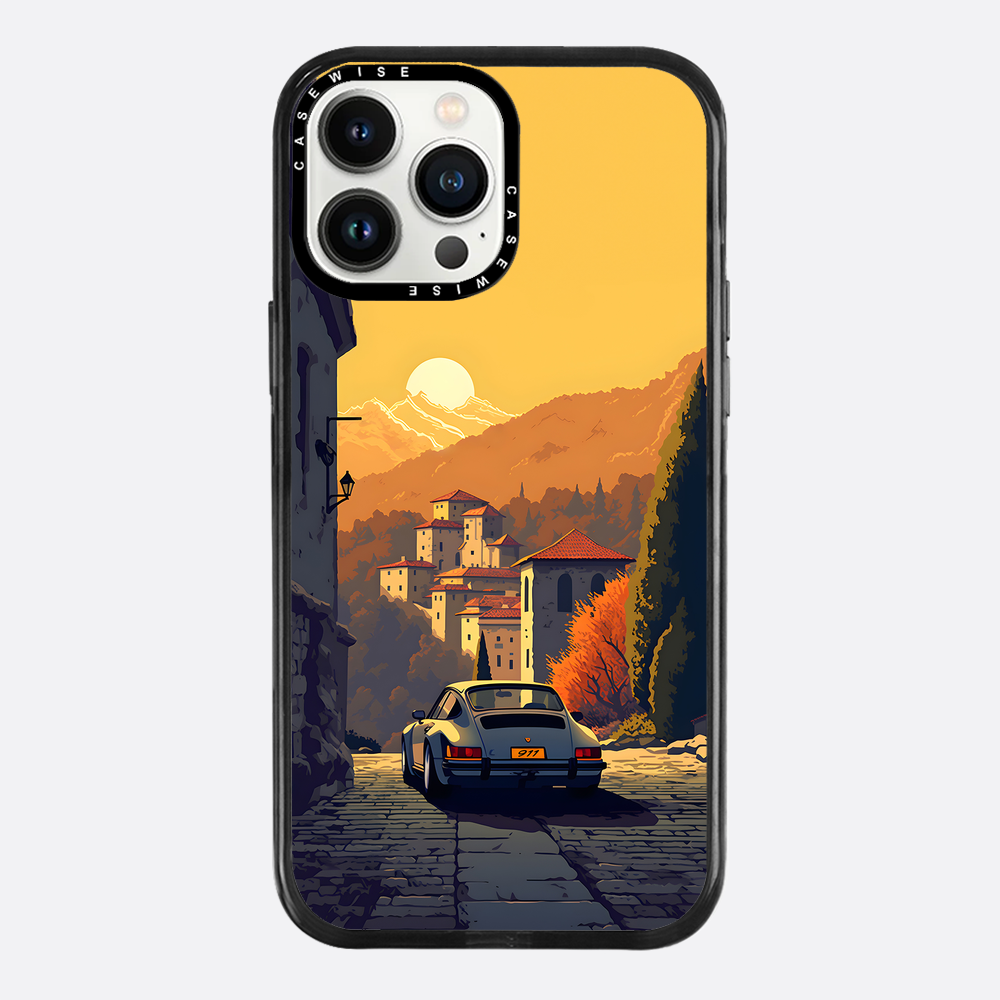 Porsche 911 Vintage Sunset - Etui