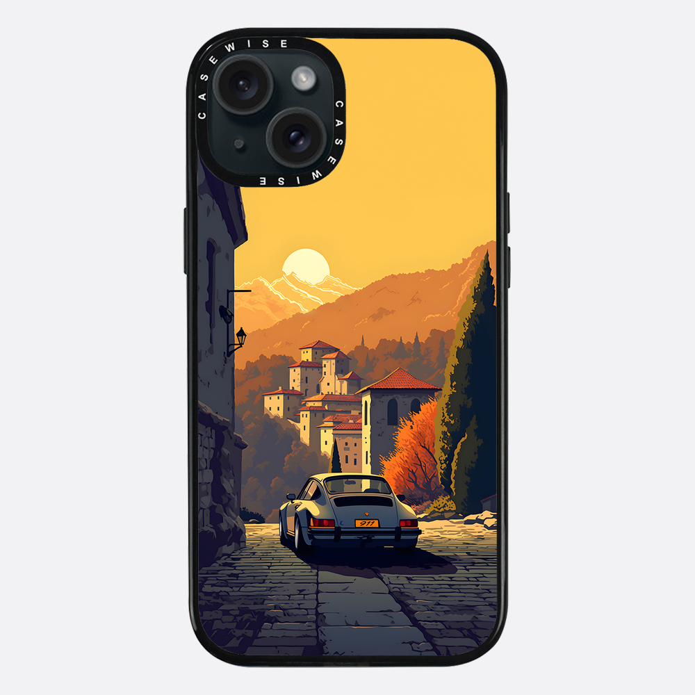 Porsche 911 Vintage Sunset - Etui