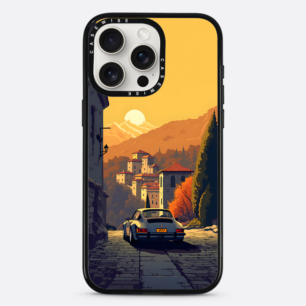 Porsche 911 Vintage Sunset - Etui