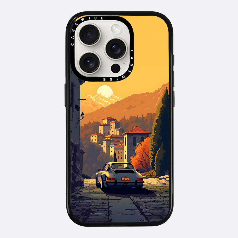 Porsche 911 Vintage Sunset - Etui