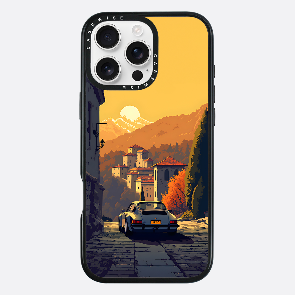 Porsche 911 Vintage Sunset - Etui
