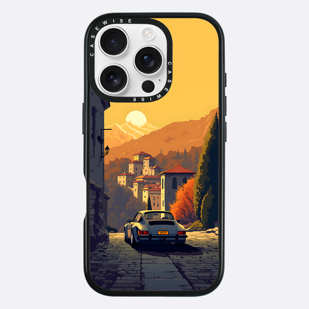 Porsche 911 Vintage Sunset - Etui
