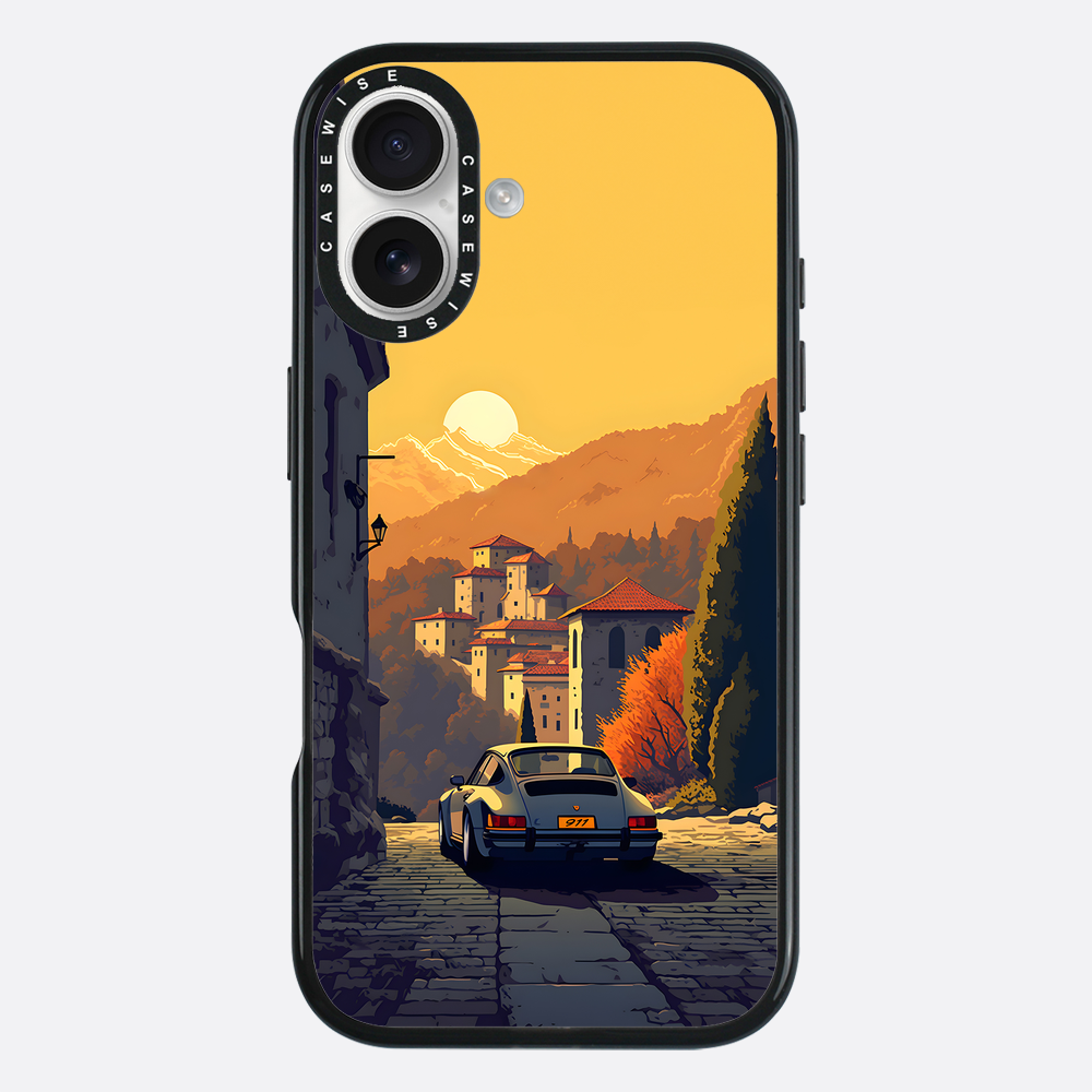 Porsche 911 Vintage Sunset - Etui