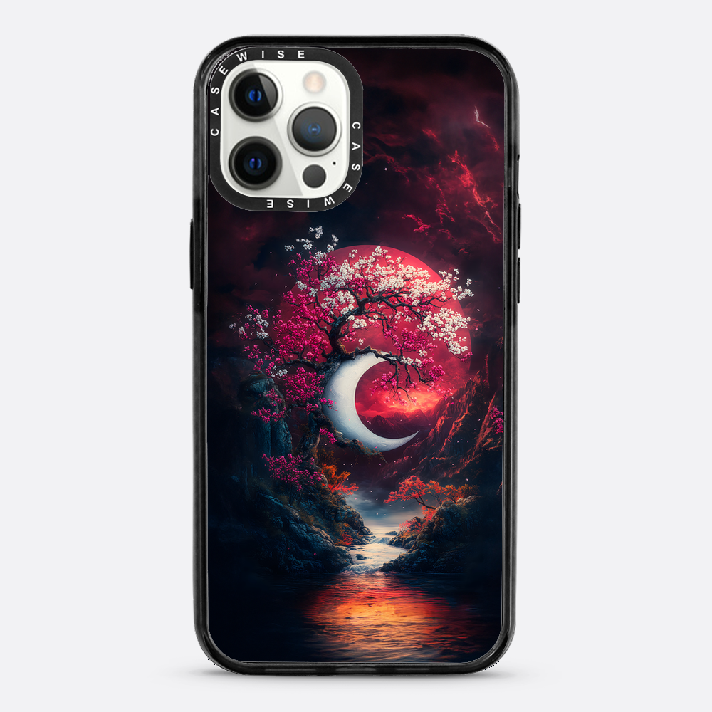 Half Moon Cherry Blossom - Etui