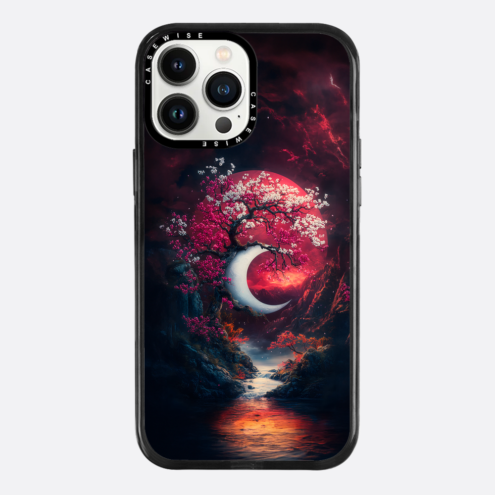Half Moon Cherry Blossom - Etui