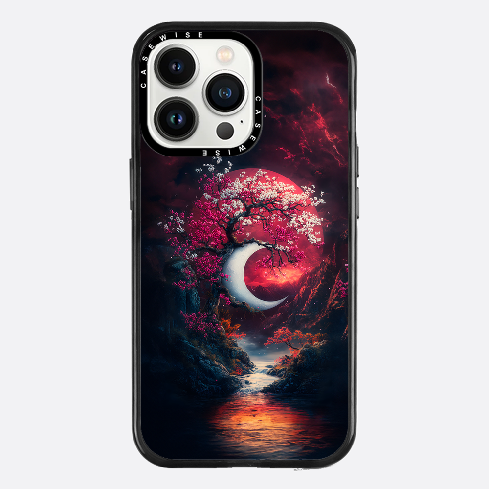 Half Moon Cherry Blossom - Etui