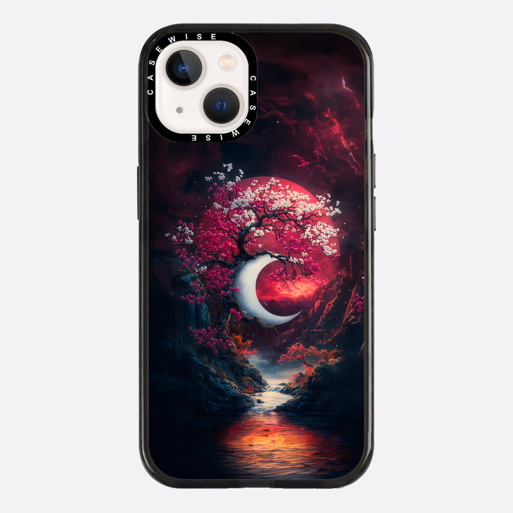 Half Moon Cherry Blossom - Etui