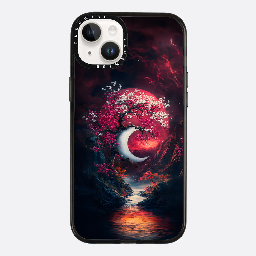 Half Moon Cherry Blossom - Etui