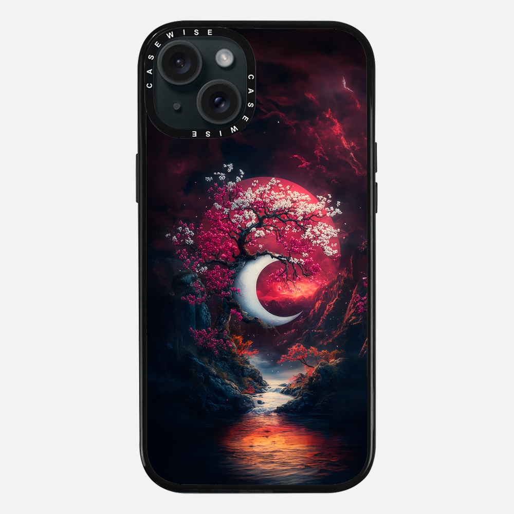 Half Moon Cherry Blossom - Etui