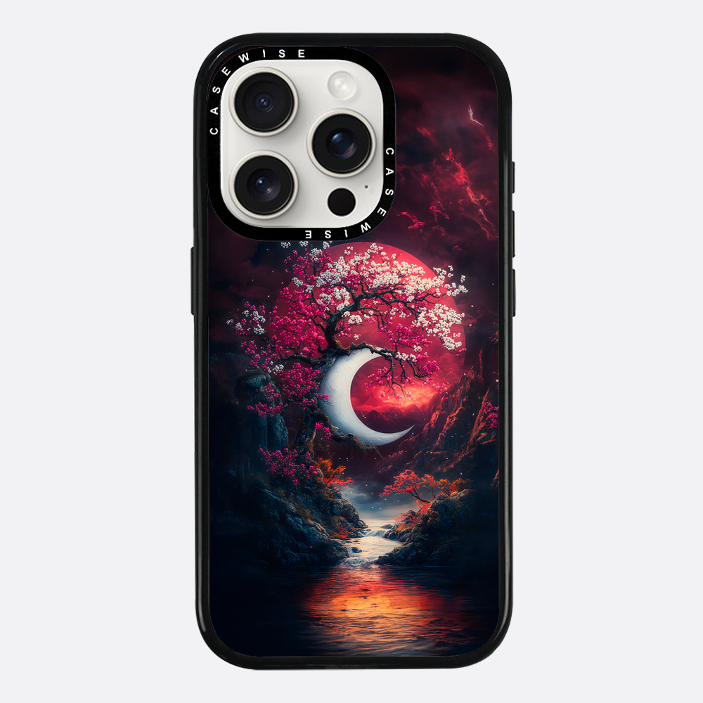Half Moon Cherry Blossom - Etui