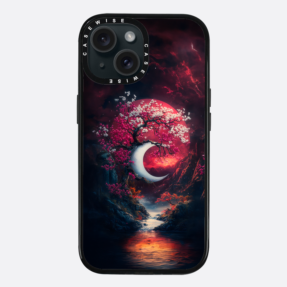 Half Moon Cherry Blossom - Etui