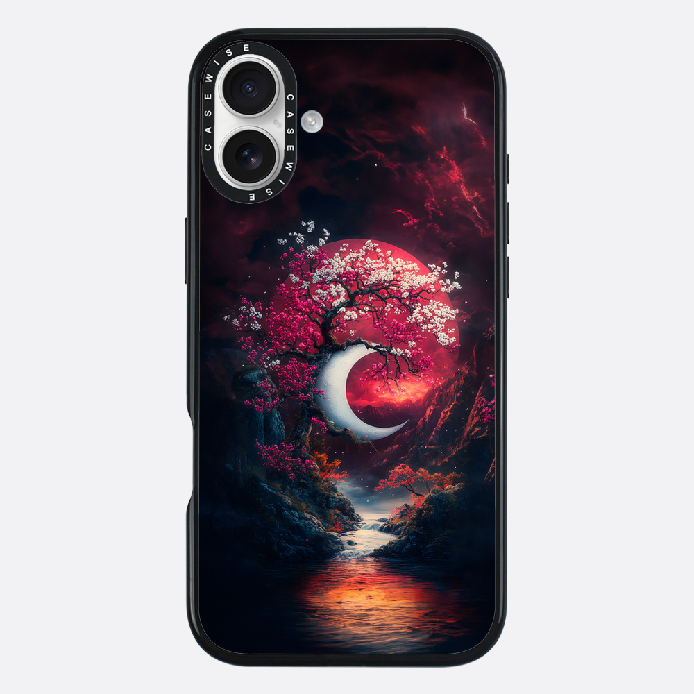 Half Moon Cherry Blossom - Etui