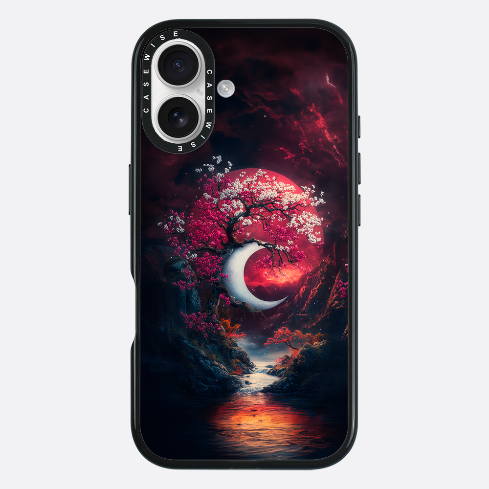 Half Moon Cherry Blossom - Etui