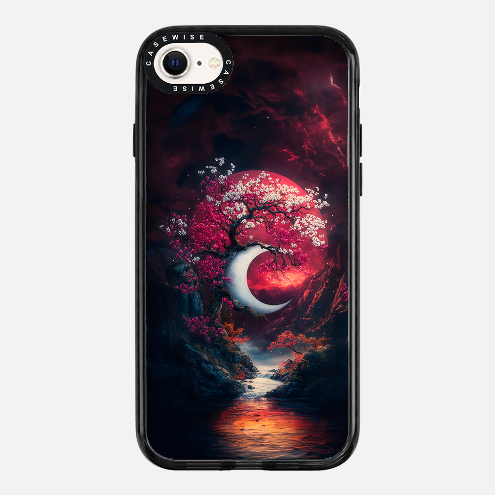 Half Moon Cherry Blossom - Etui
