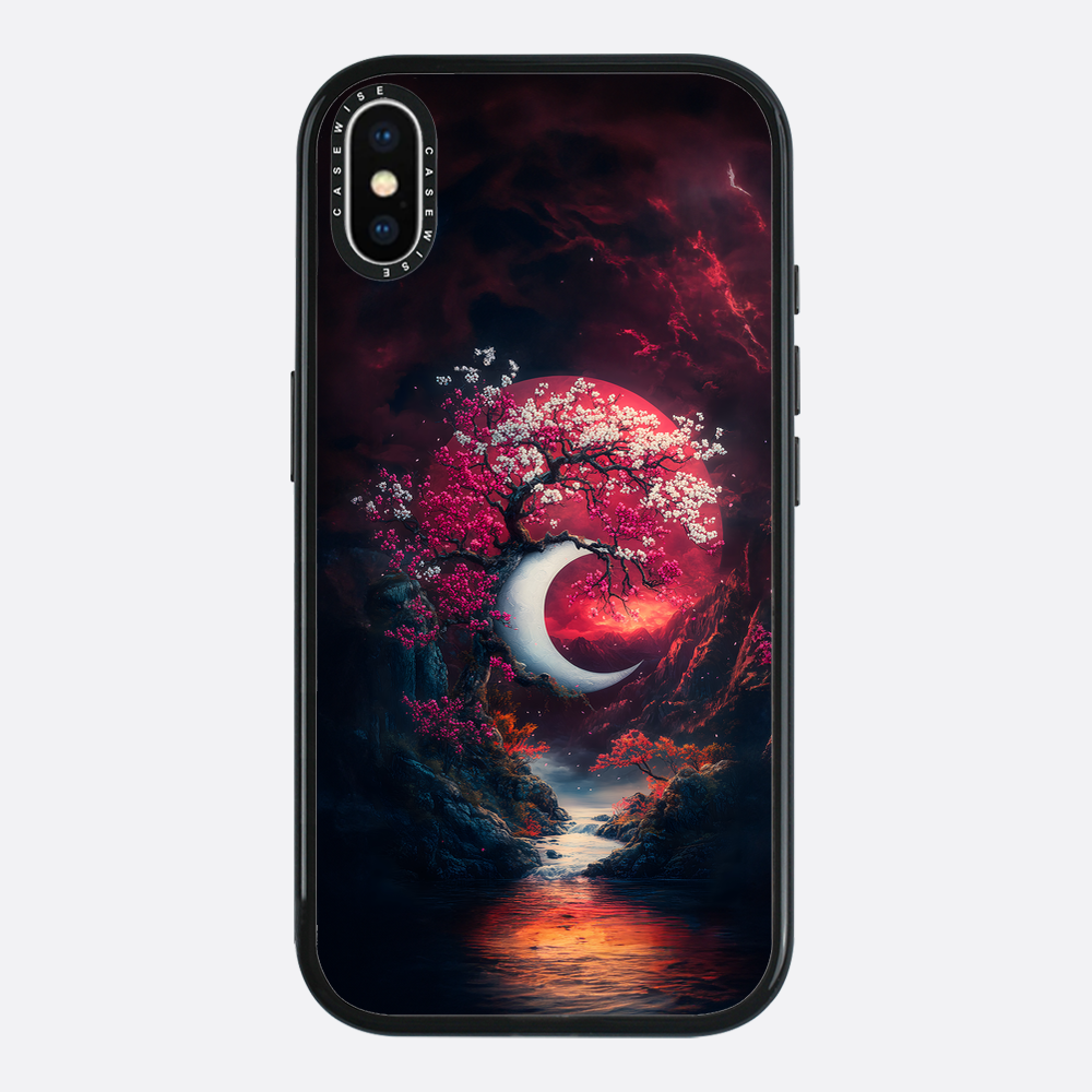 Half Moon Cherry Blossom - Etui