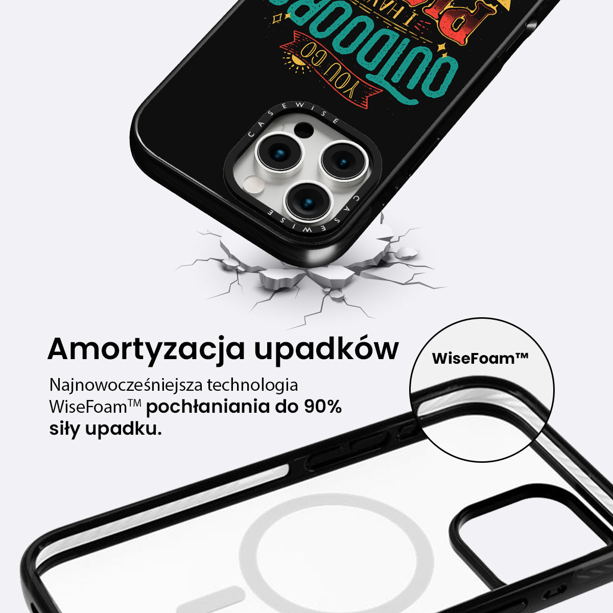 You Go Outdoors Black - Etui