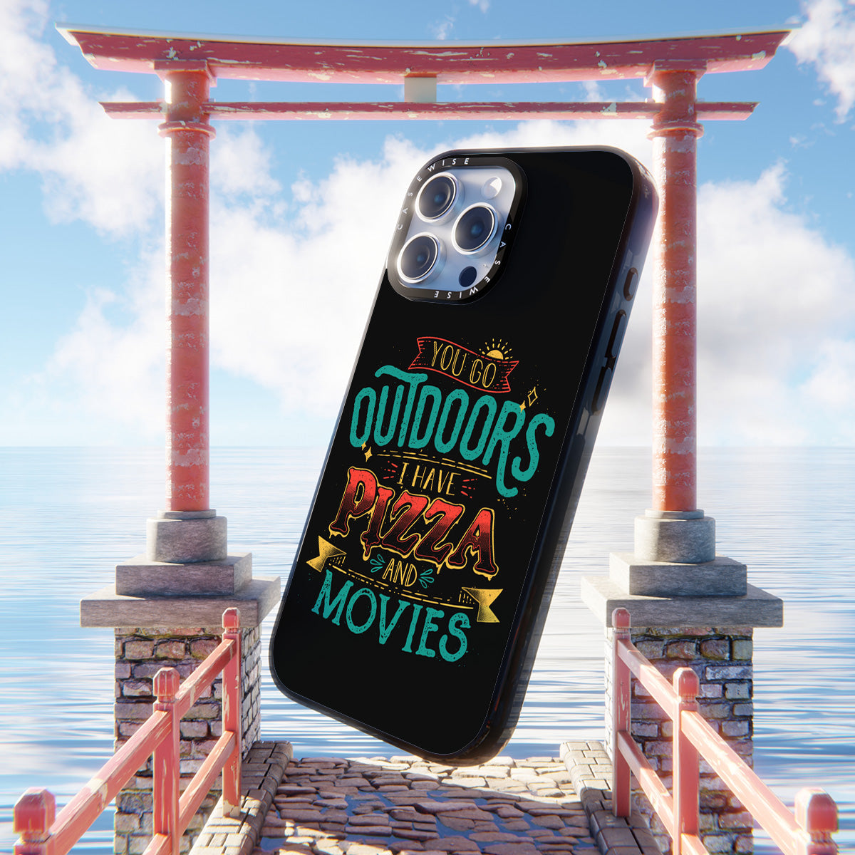 You Go Outdoors Black - Etui