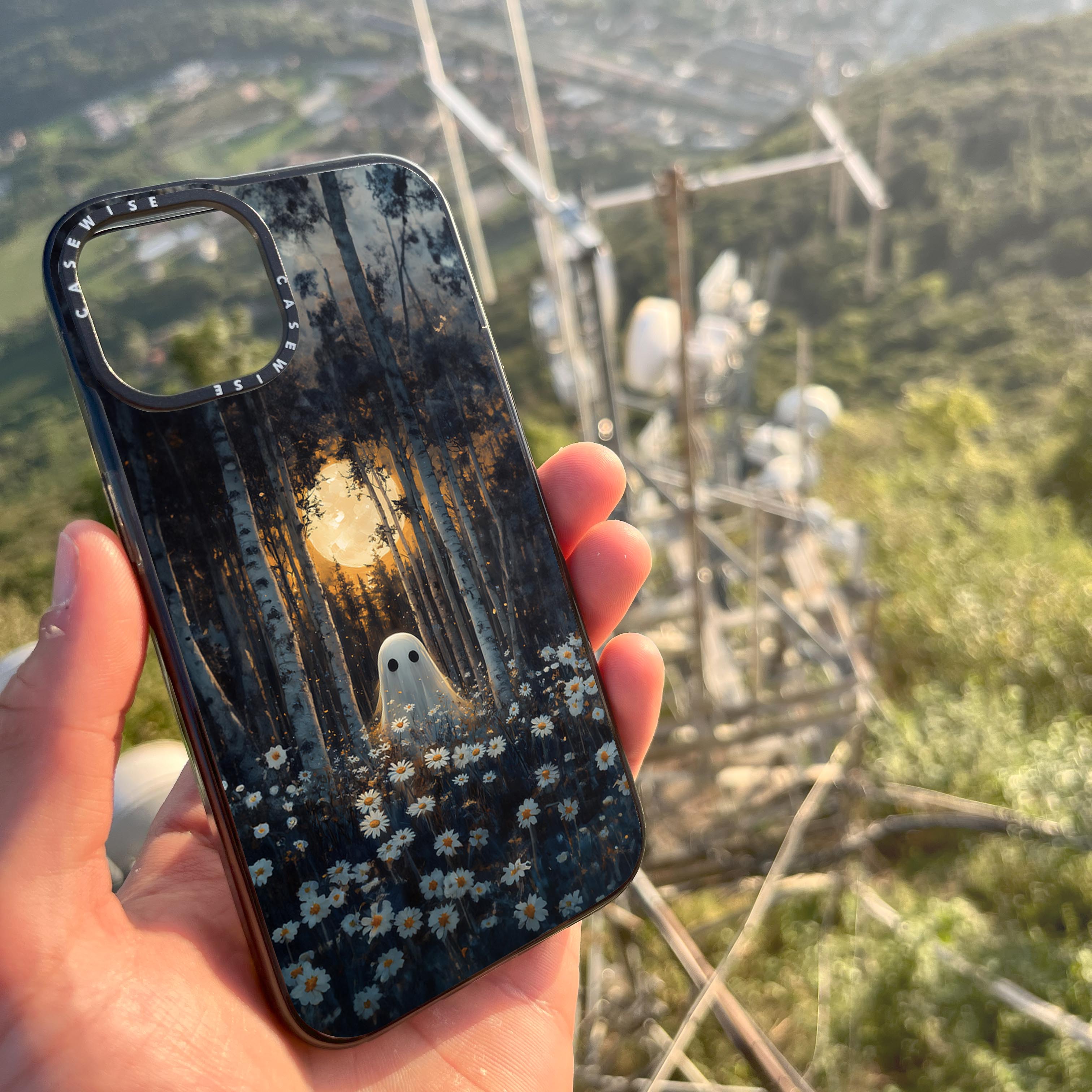 Forest Sheet Ghost Moonlight - Etui
