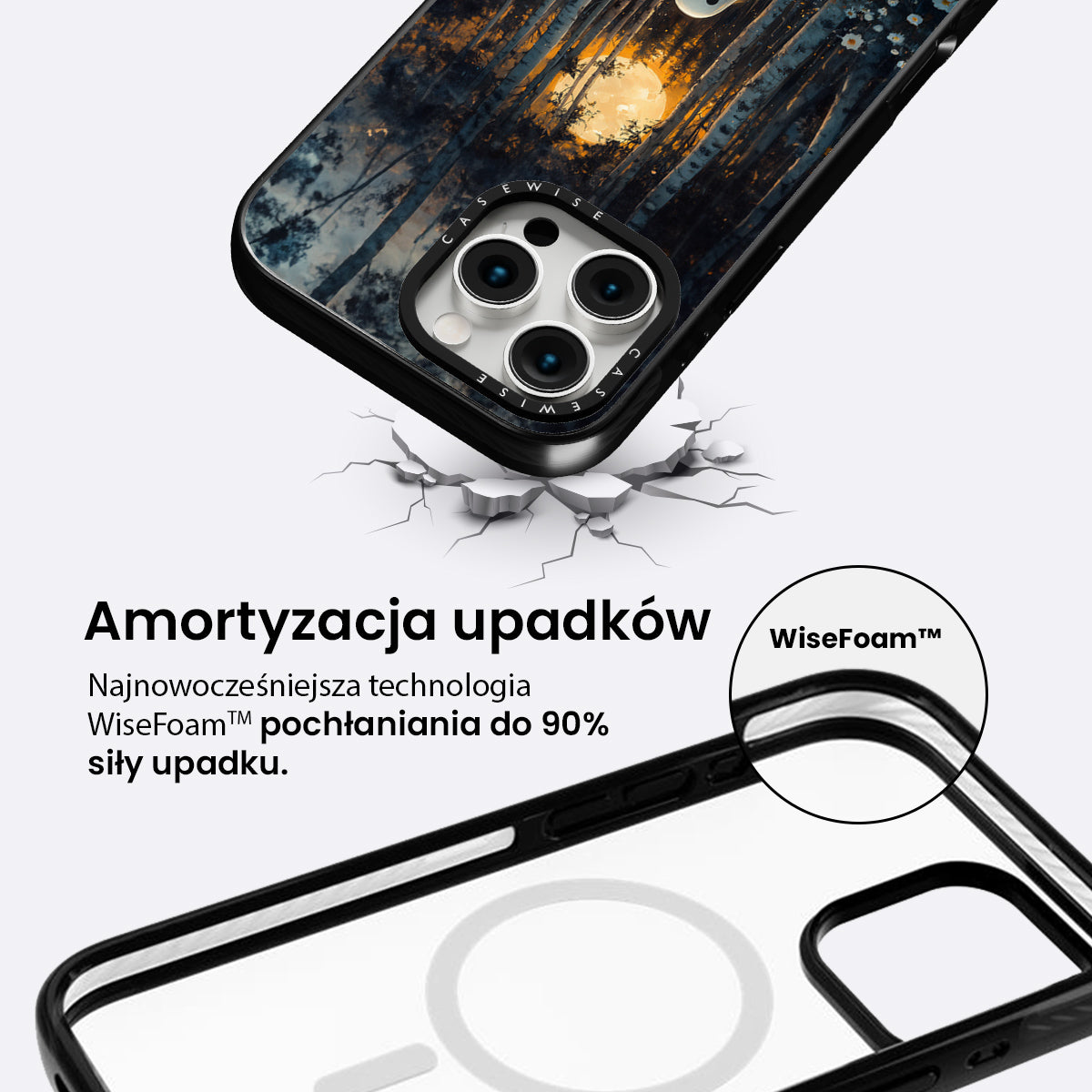 Forest Sheet Ghost Moonlight - Etui