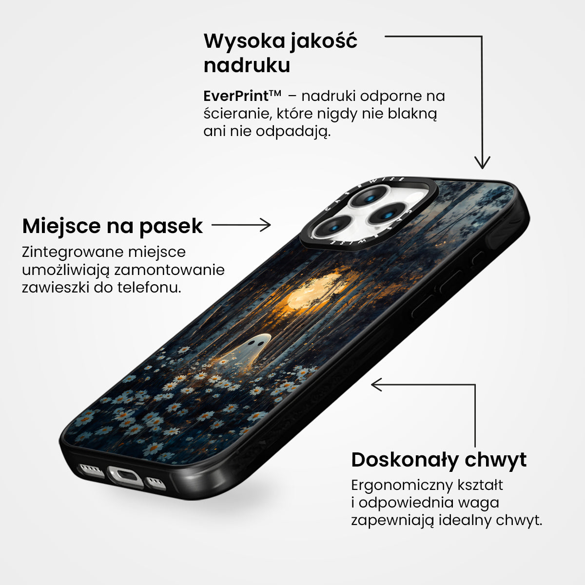 Forest Sheet Ghost Moonlight - Etui