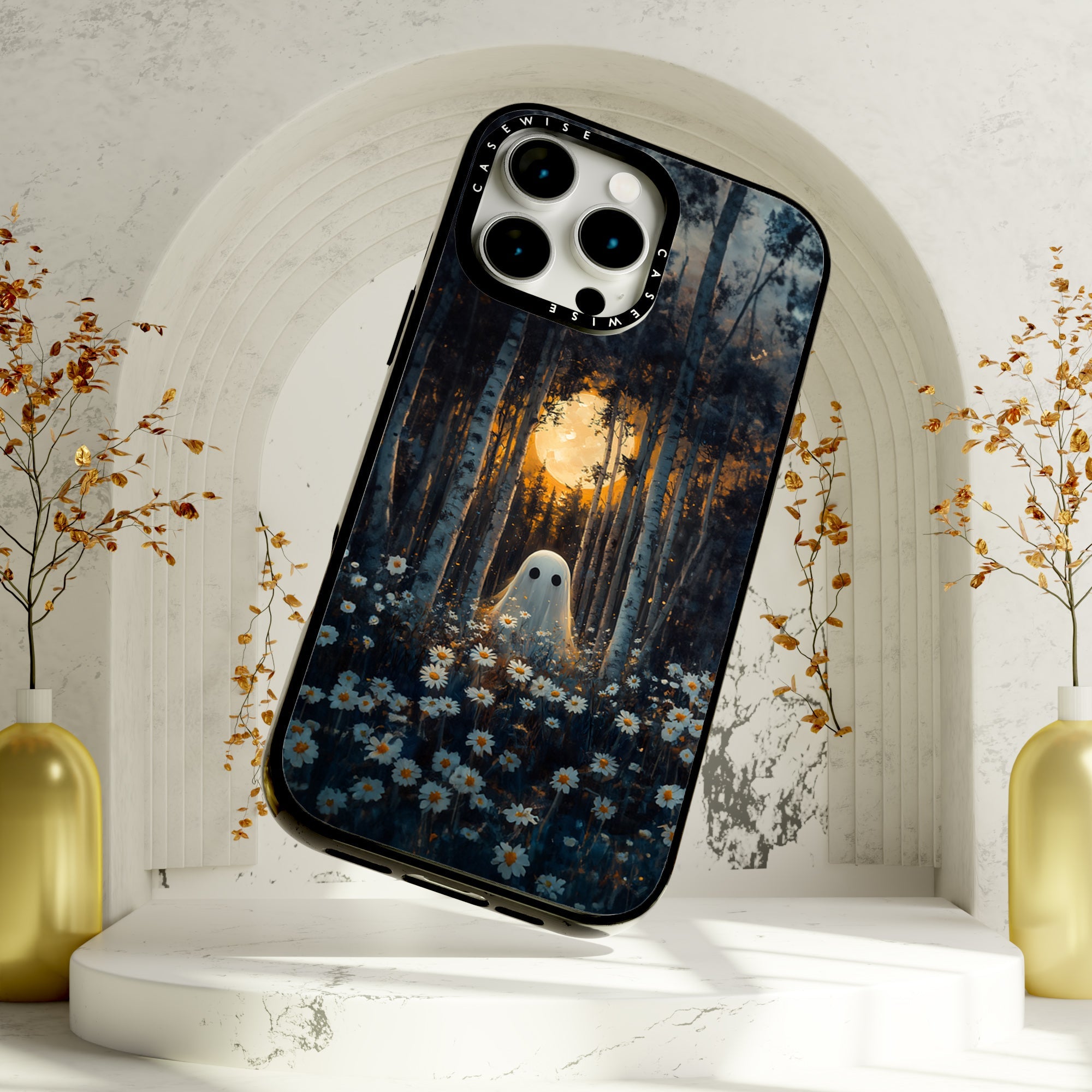 Forest Sheet Ghost Moonlight - Etui