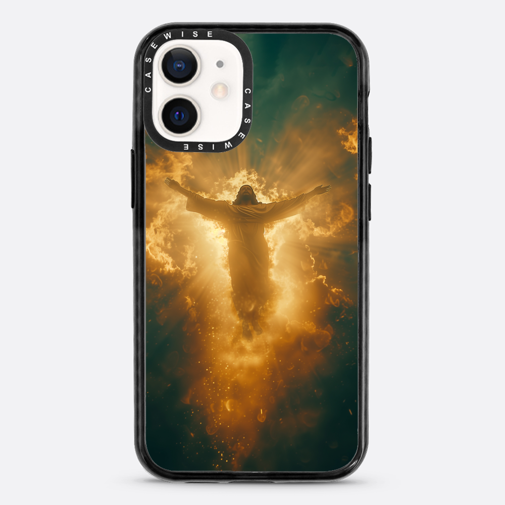 Jesus Christ Glowing in the Clouds - Etui
