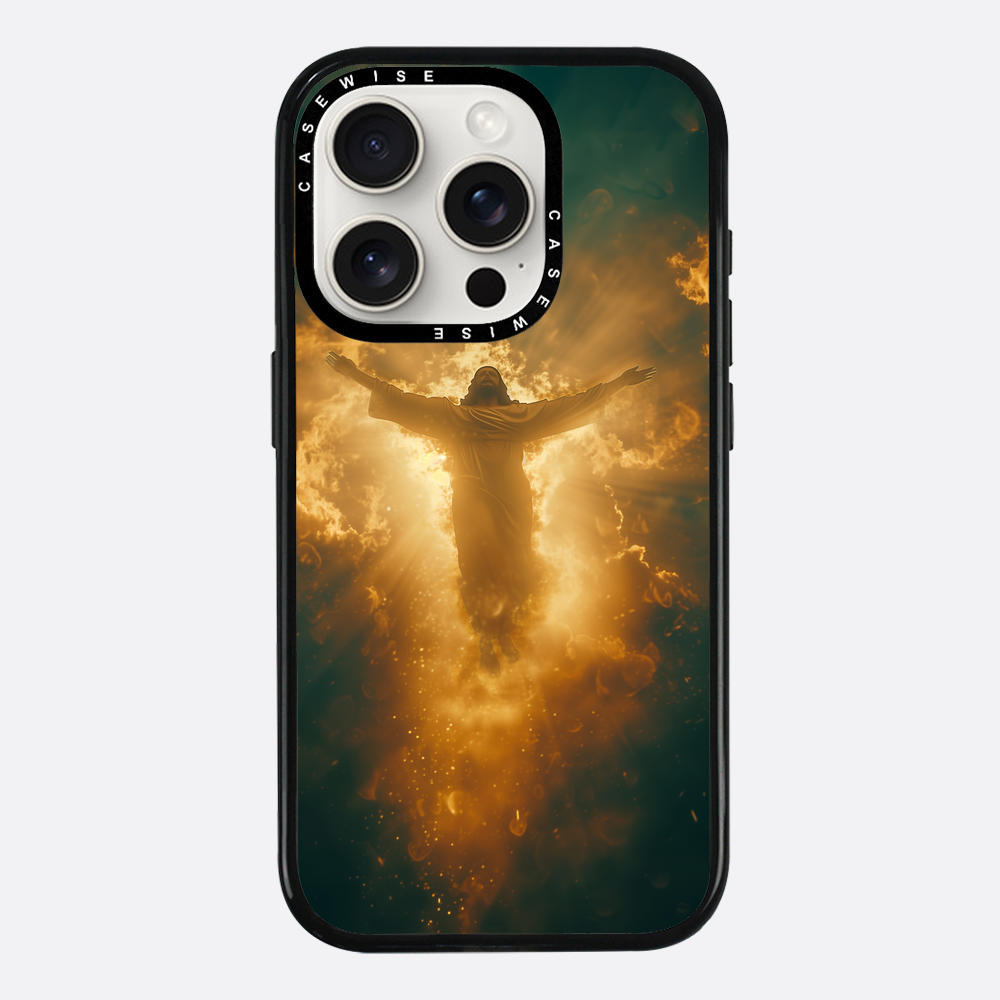 Jesus Christ Glowing in the Clouds - Etui