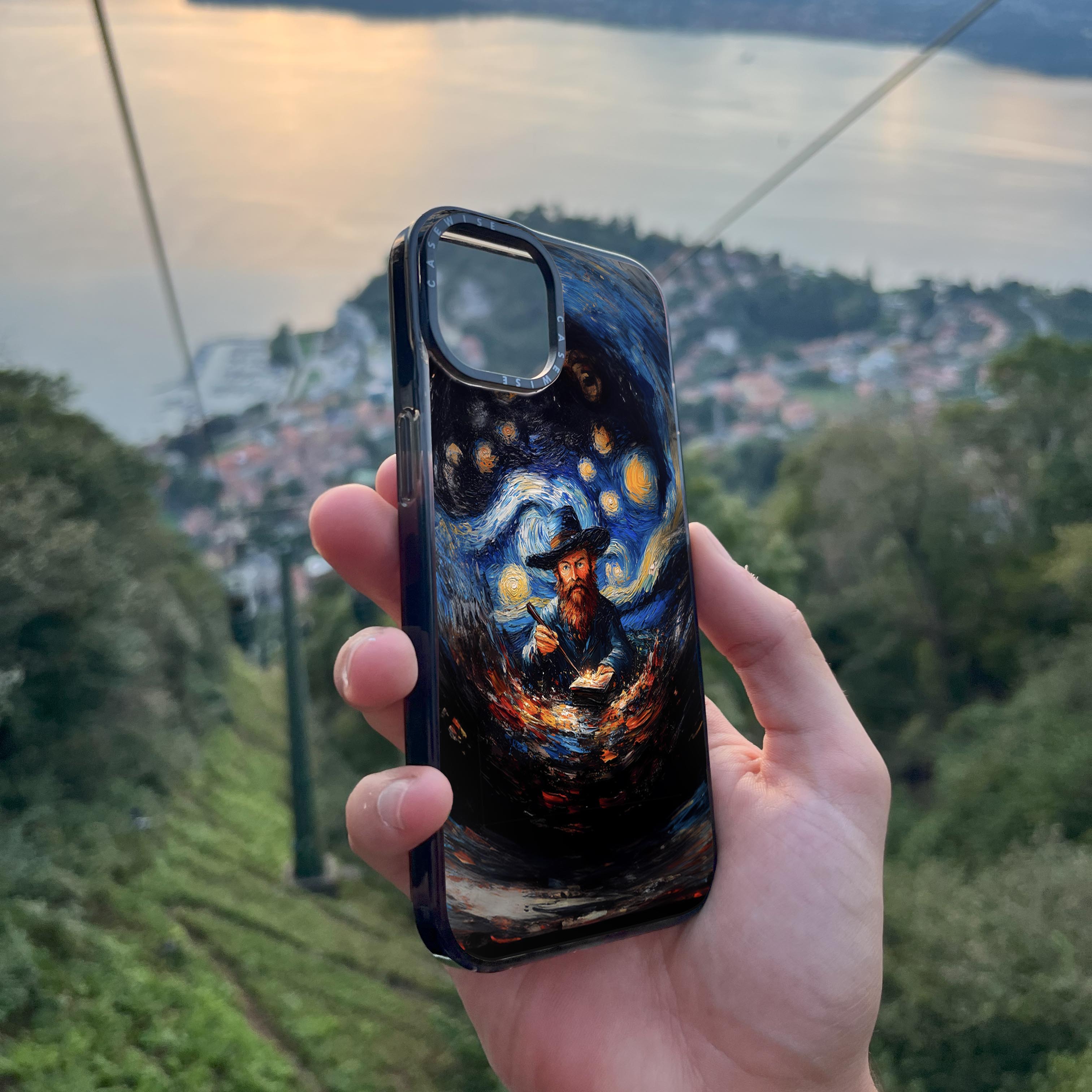 Van Gogh in Starry Night - Etui