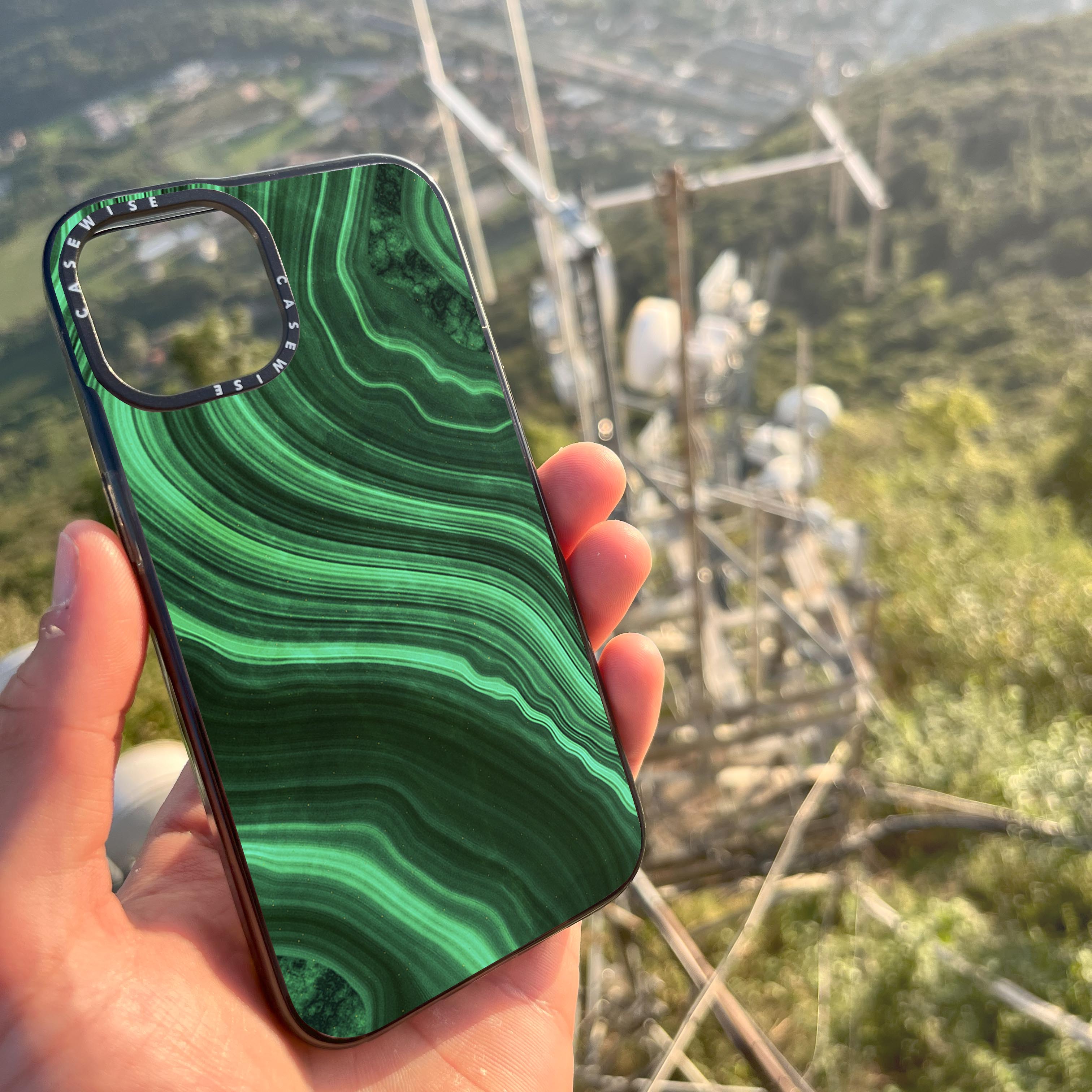 Malachite Texture 08 - Etui