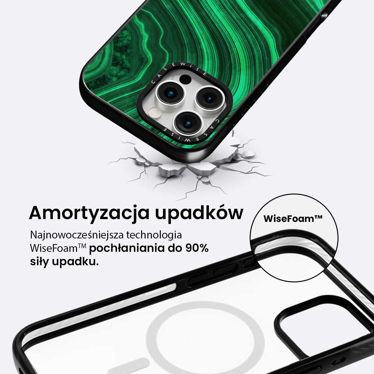 Malachite Texture 08 - Etui