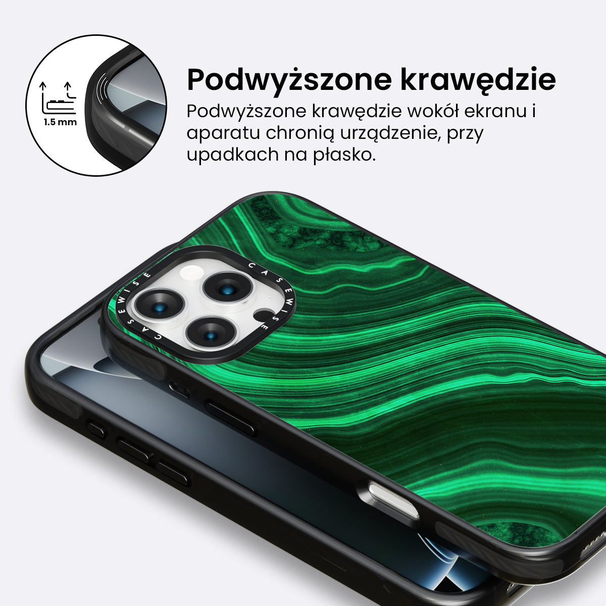 Malachite Texture 08 - Etui