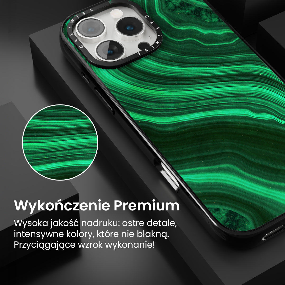 Malachite Texture 08 - Etui
