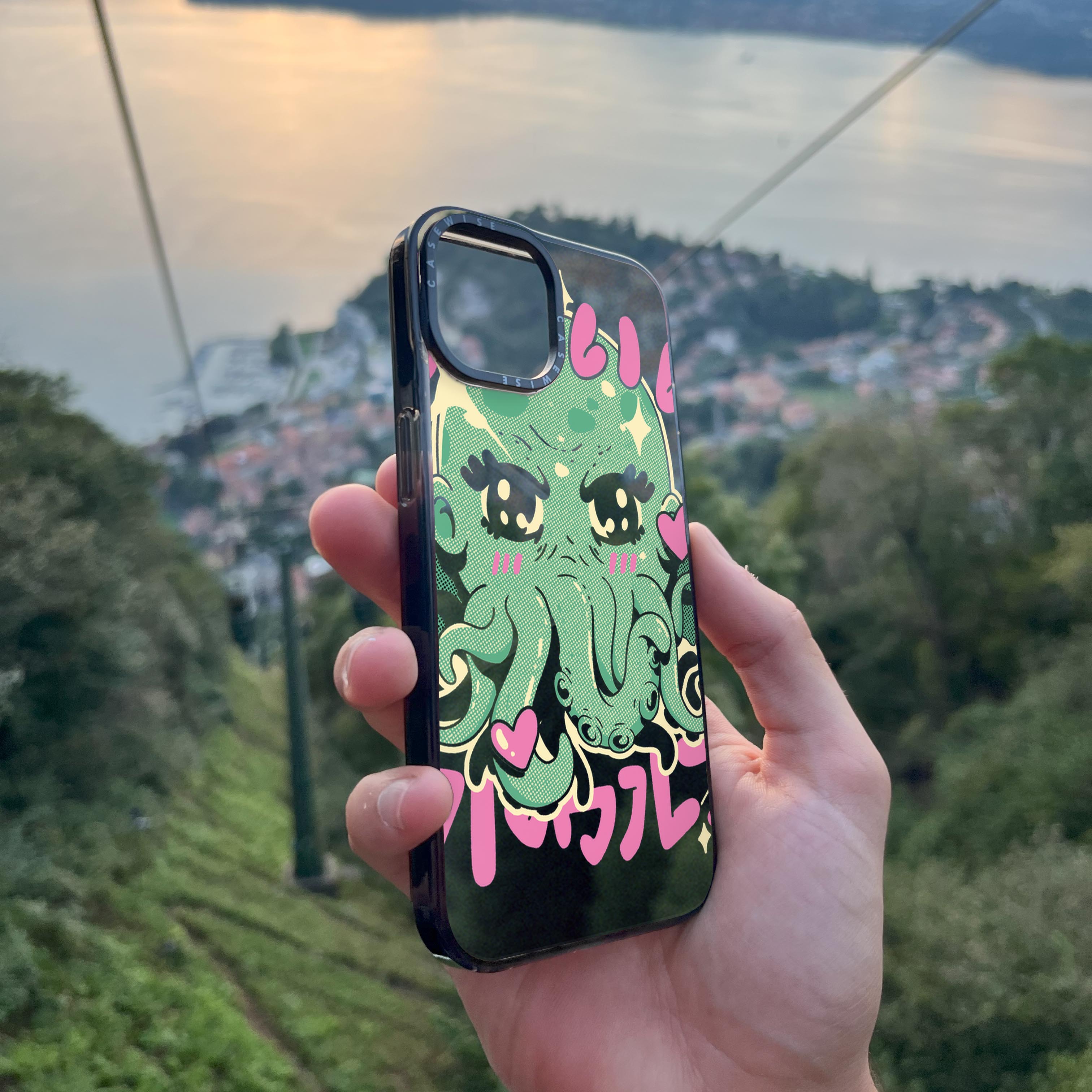 Cutethulhu loves Black - Etui