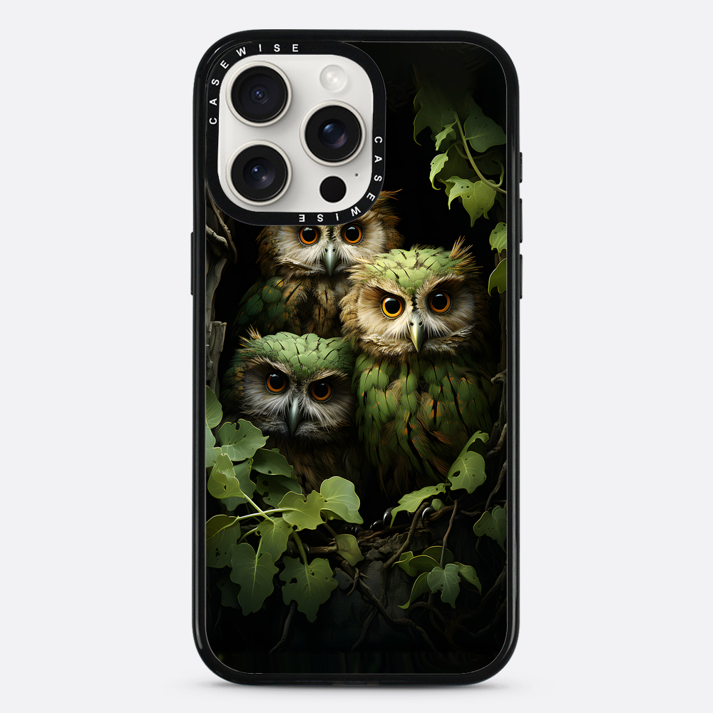 Green Tree Owls - Etui