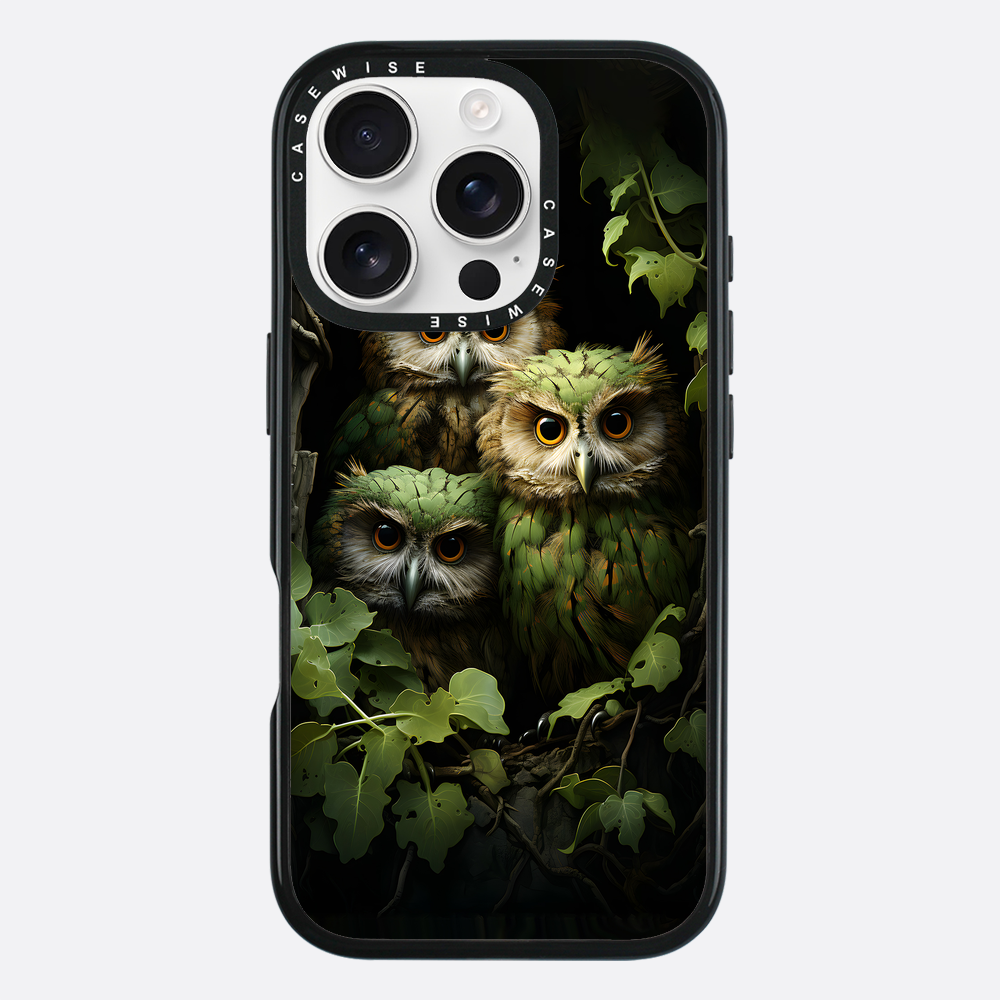 Green Tree Owls - Etui