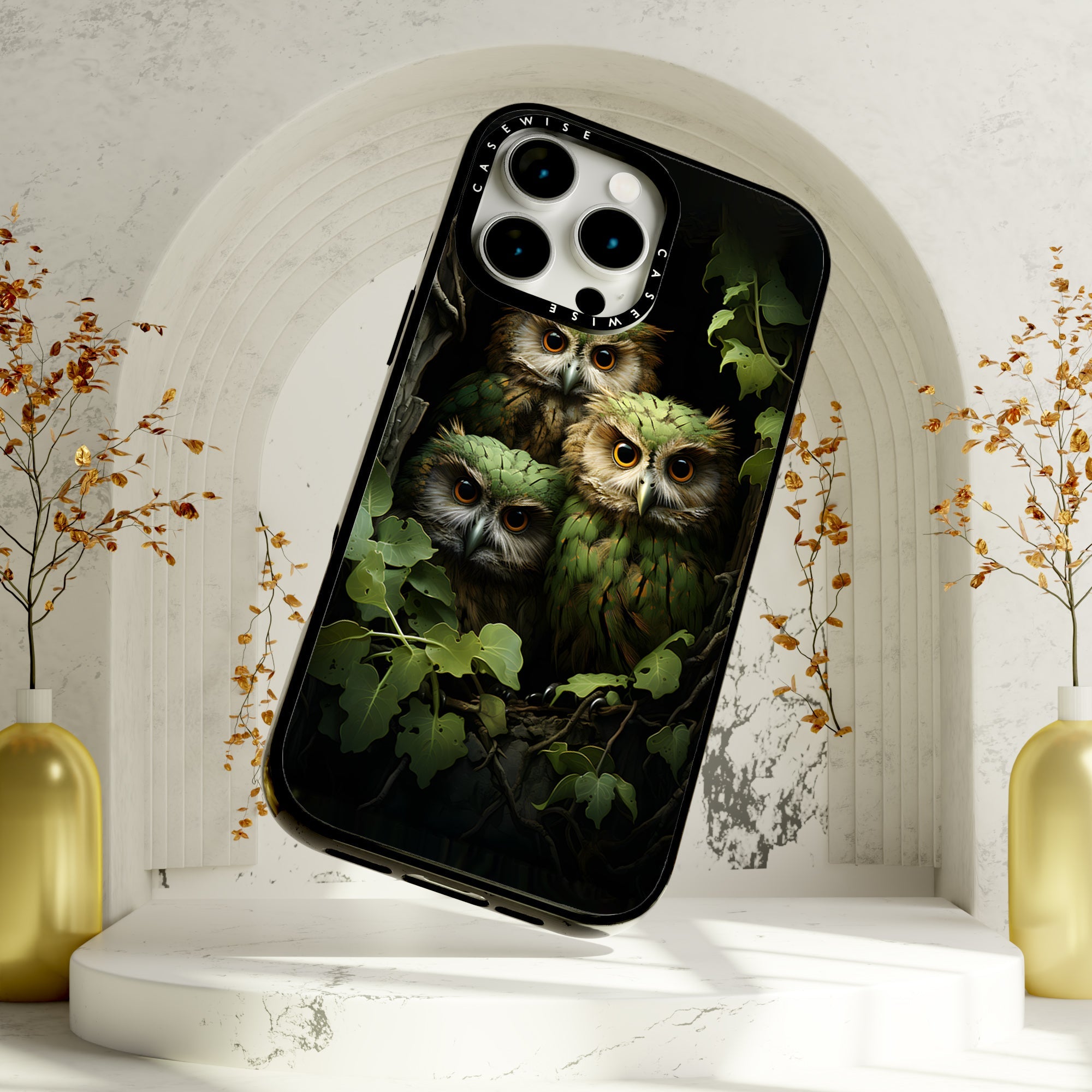 Green Tree Owls - Etui