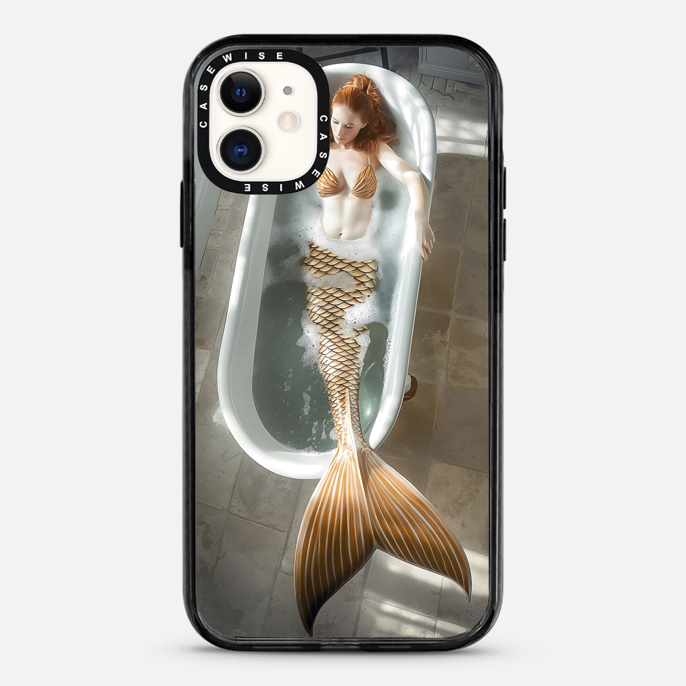 Golden Mermaid in a Bathtube - Etui
