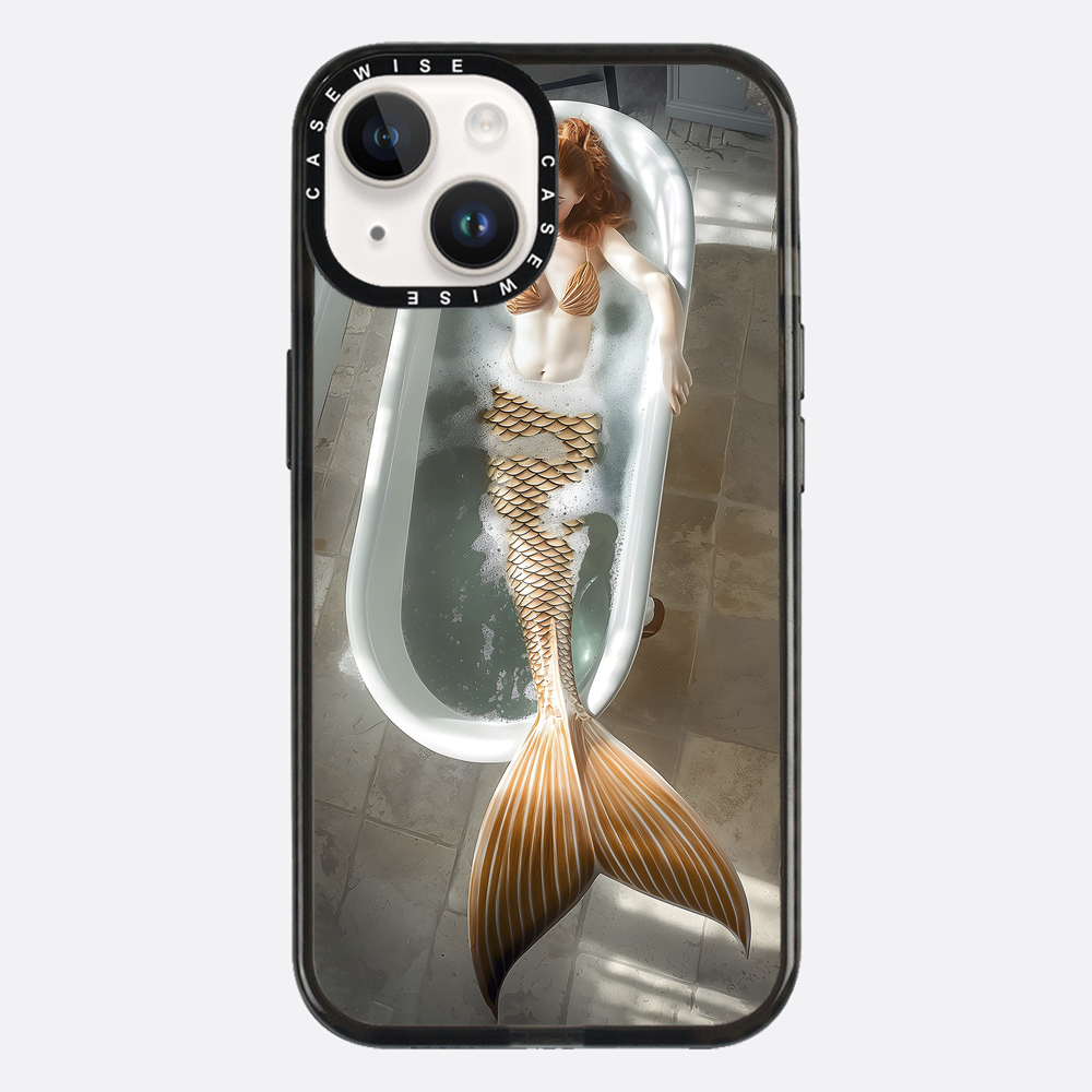 Golden Mermaid in a Bathtube - Etui