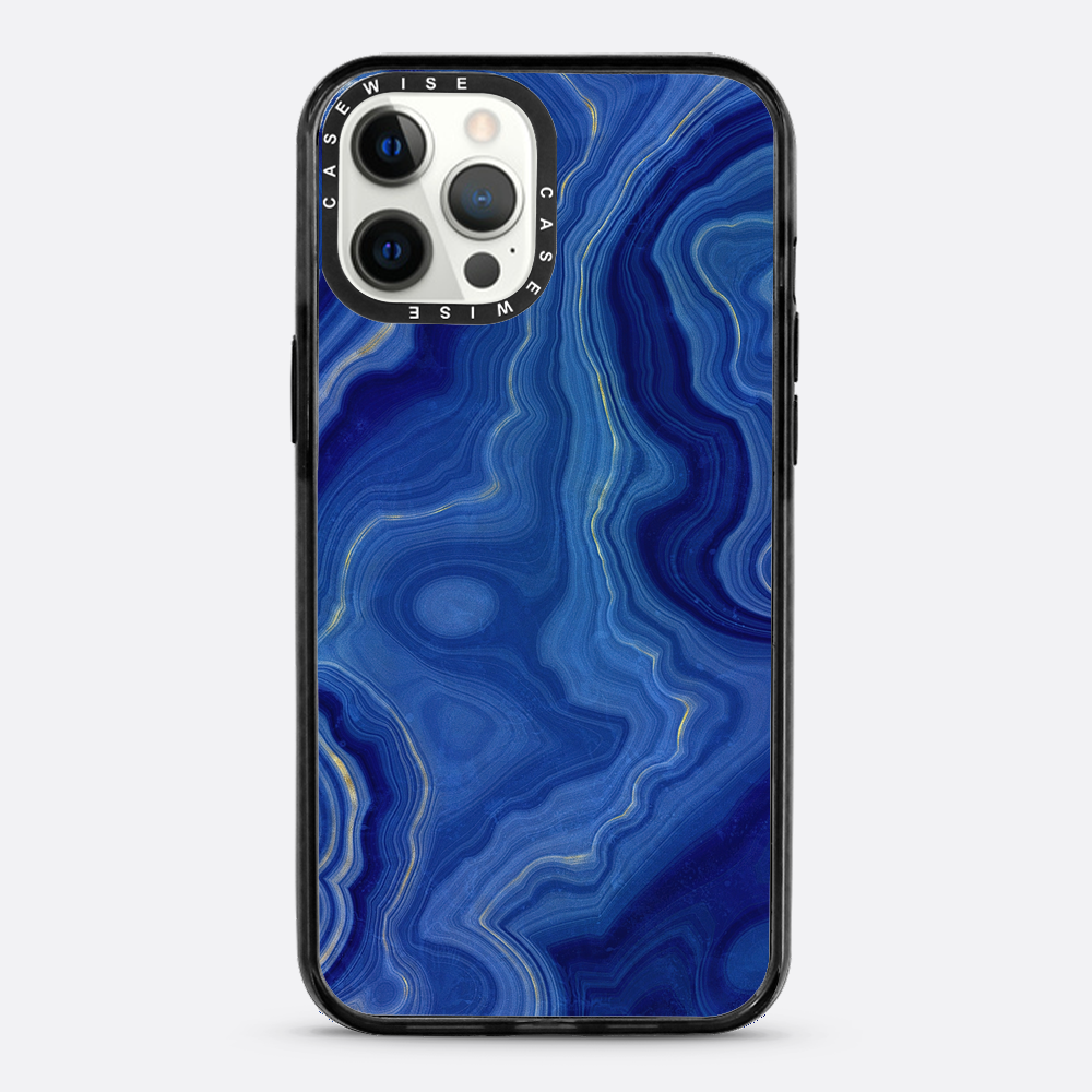 Blue Agate Texture 10 - Etui