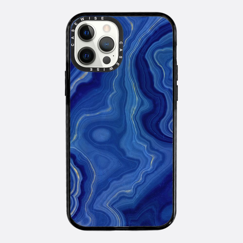 Blue Agate Texture 10 - Etui