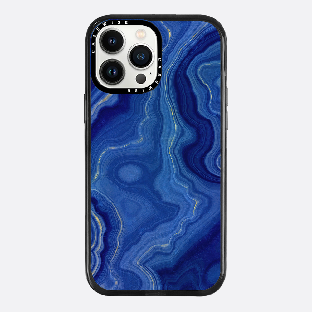 Blue Agate Texture 10 - Etui