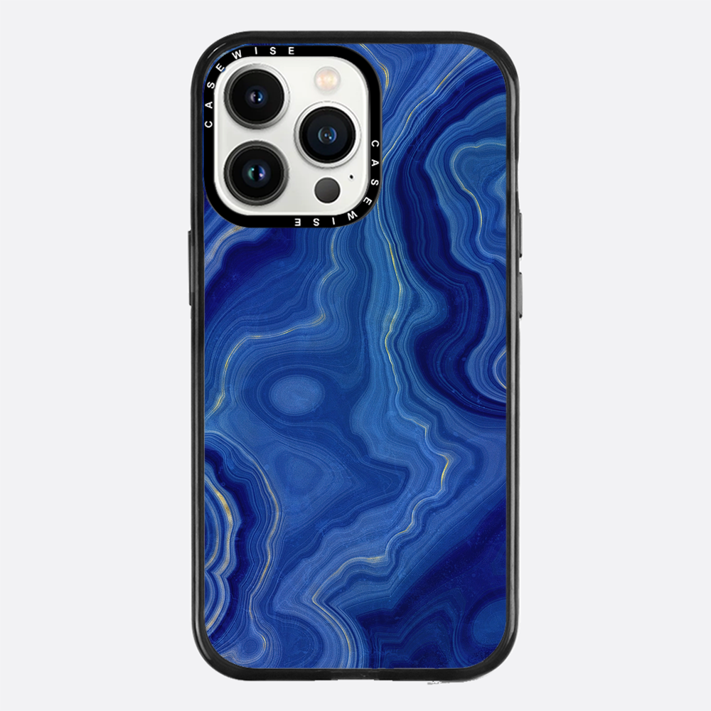 Blue Agate Texture 10 - Etui
