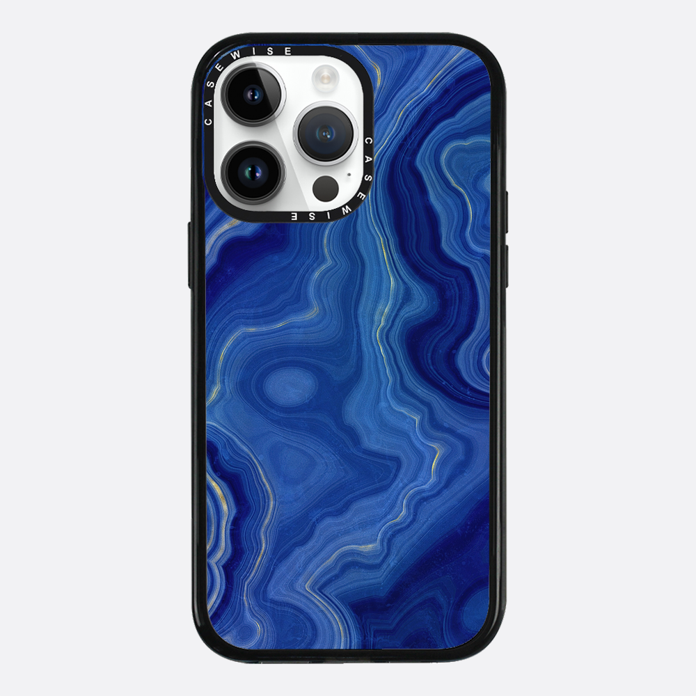 Blue Agate Texture 10 - Etui