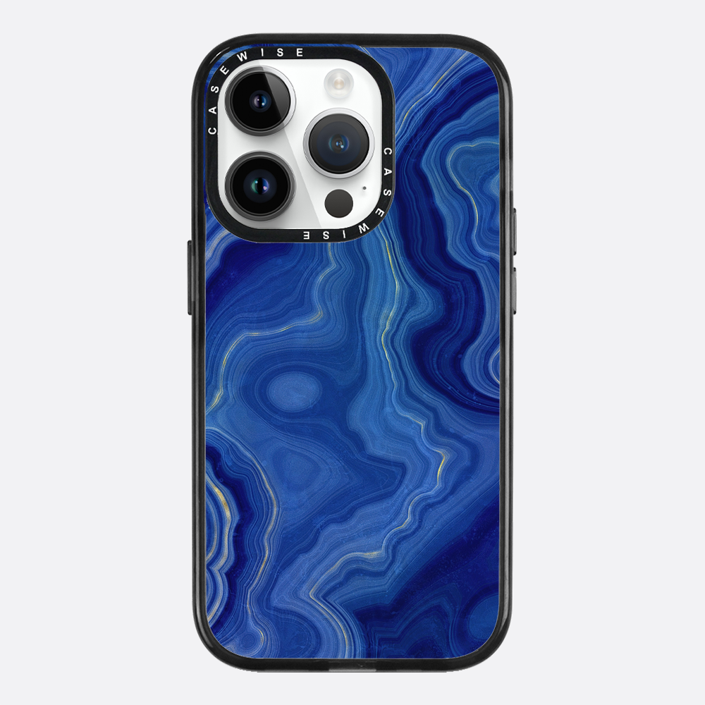 Blue Agate Texture 10 - Etui