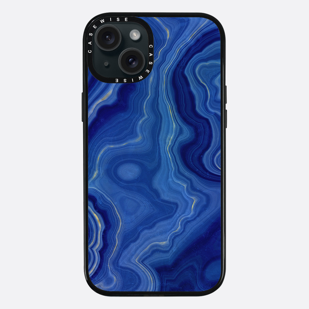 Blue Agate Texture 10 - Etui