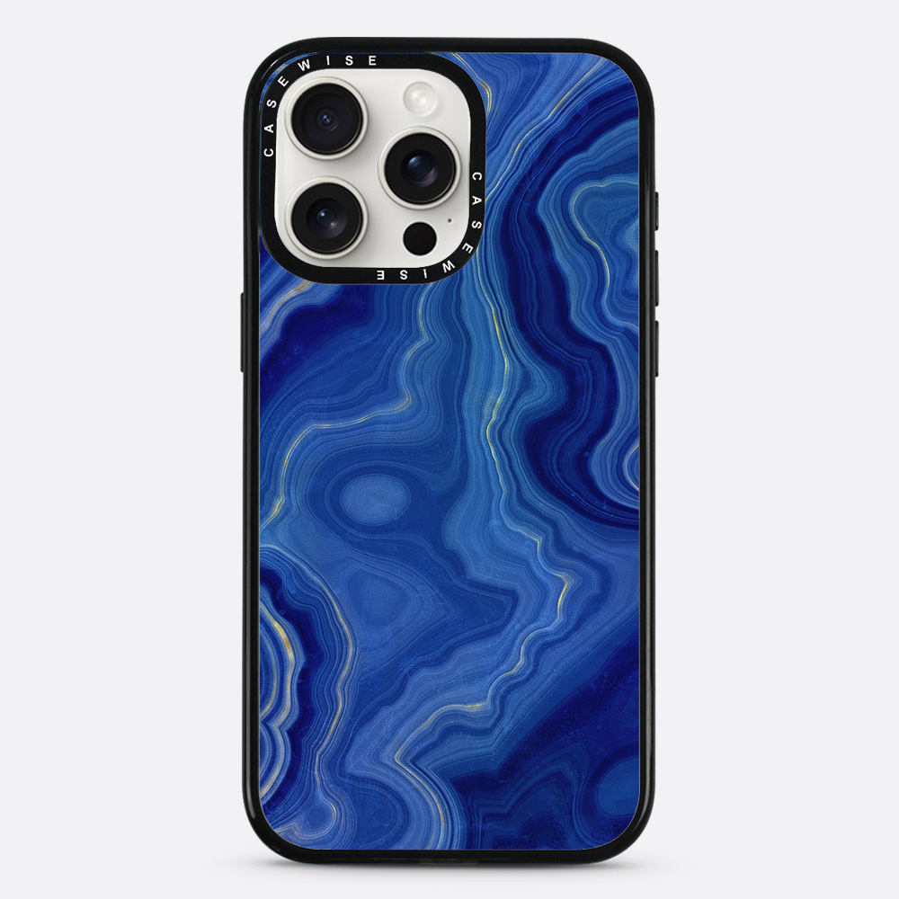 Blue Agate Texture 10 - Etui