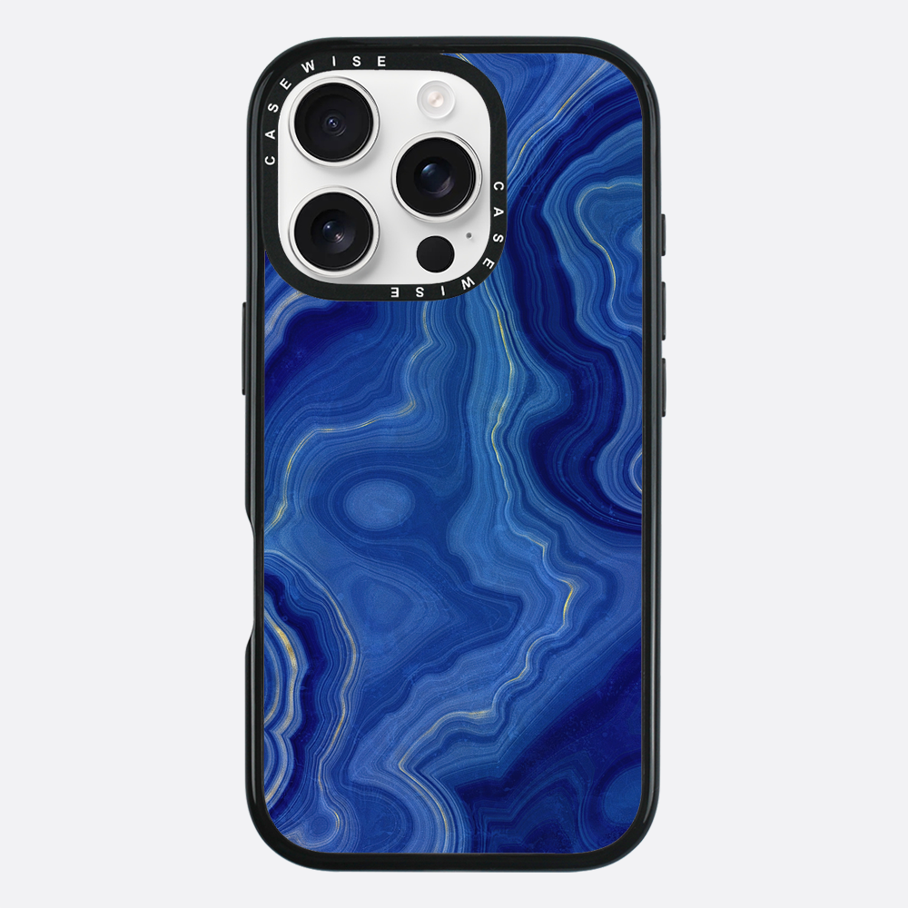 Blue Agate Texture 10 - Etui