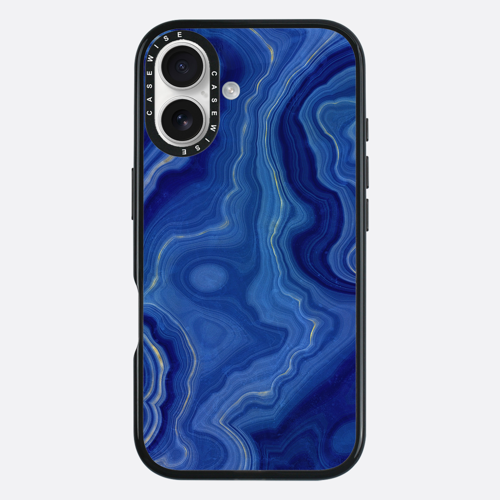 Blue Agate Texture 10 - Etui
