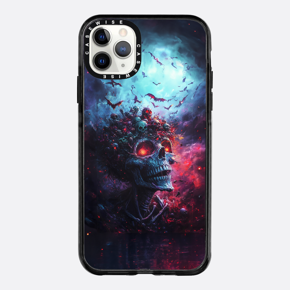 Death Skull Painting - Etui