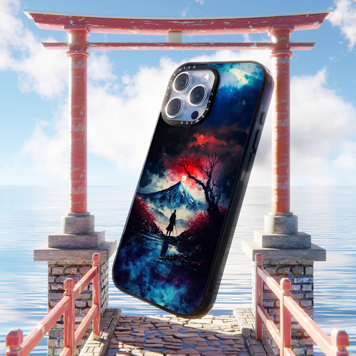Japanese Misty Mountain - Etui